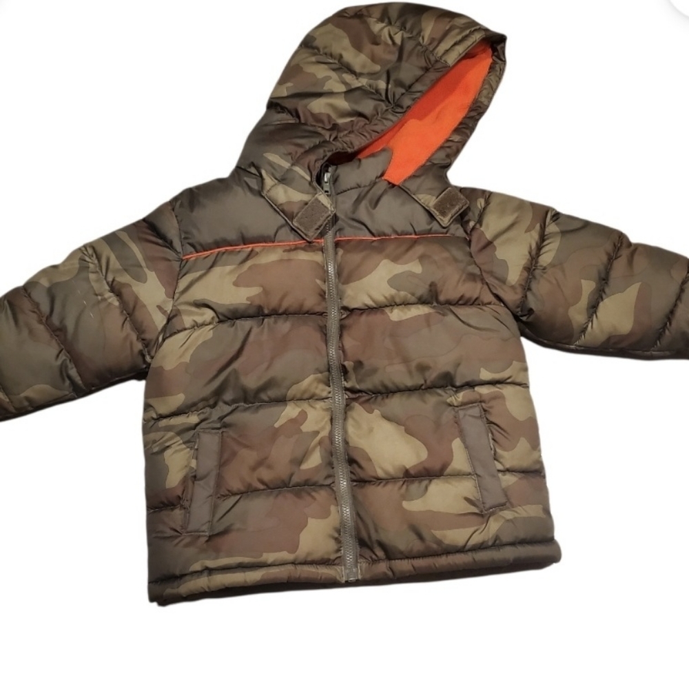 Faded glory 24m camo Puffer jacket
